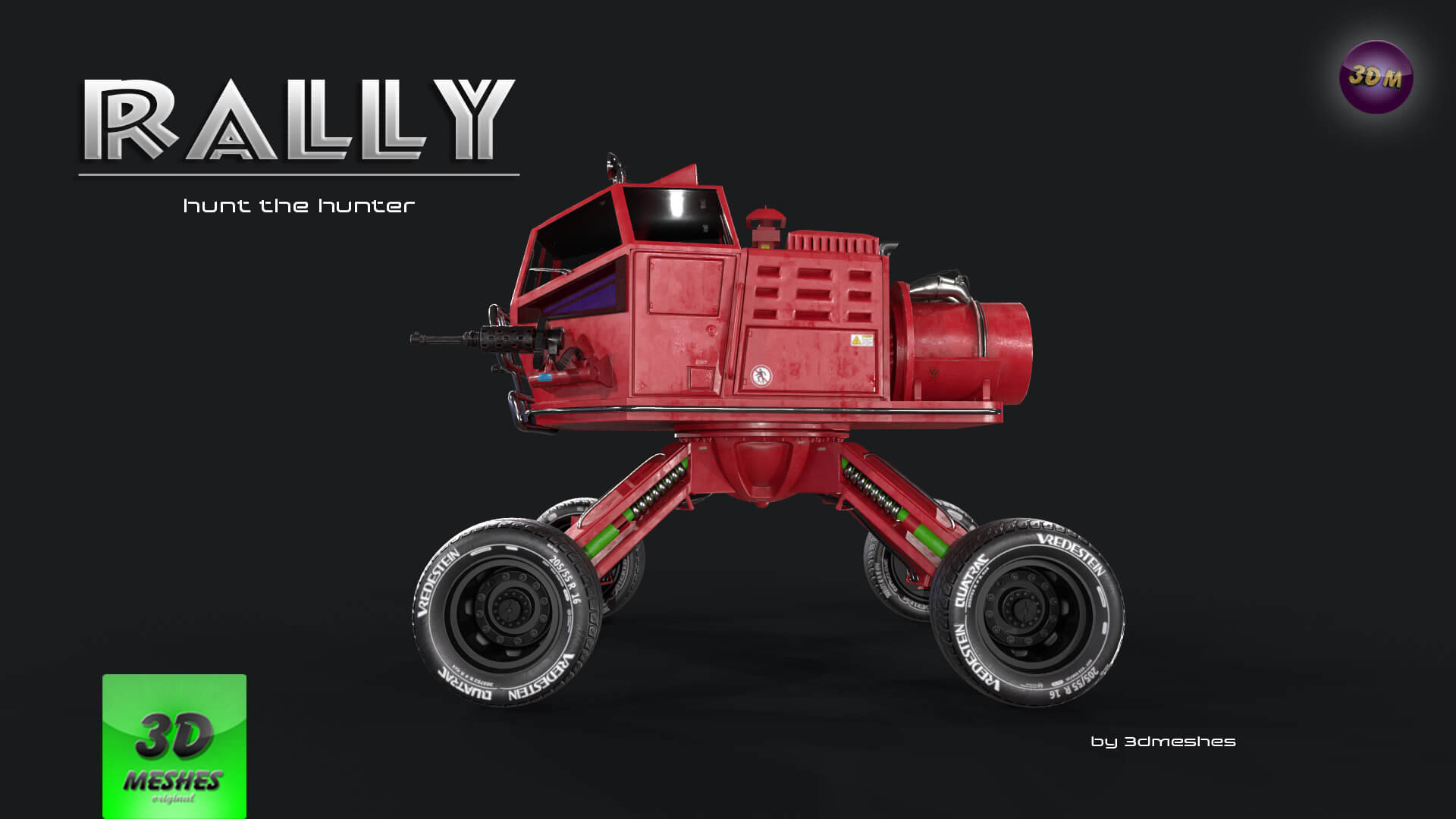 Rally - Earth Toad - PBR 3D Model by 3dmeshes