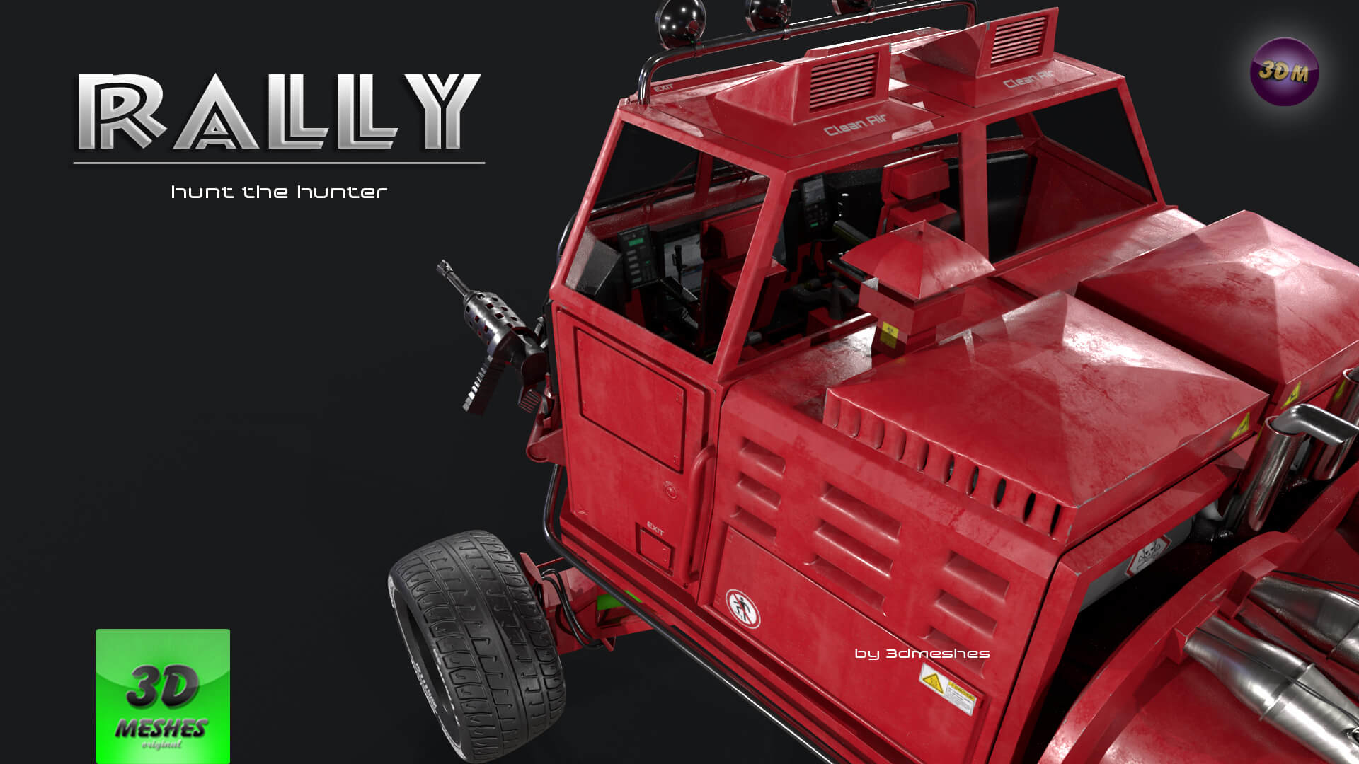 Rally - Earth Toad - PBR 3D Model by 3dmeshes