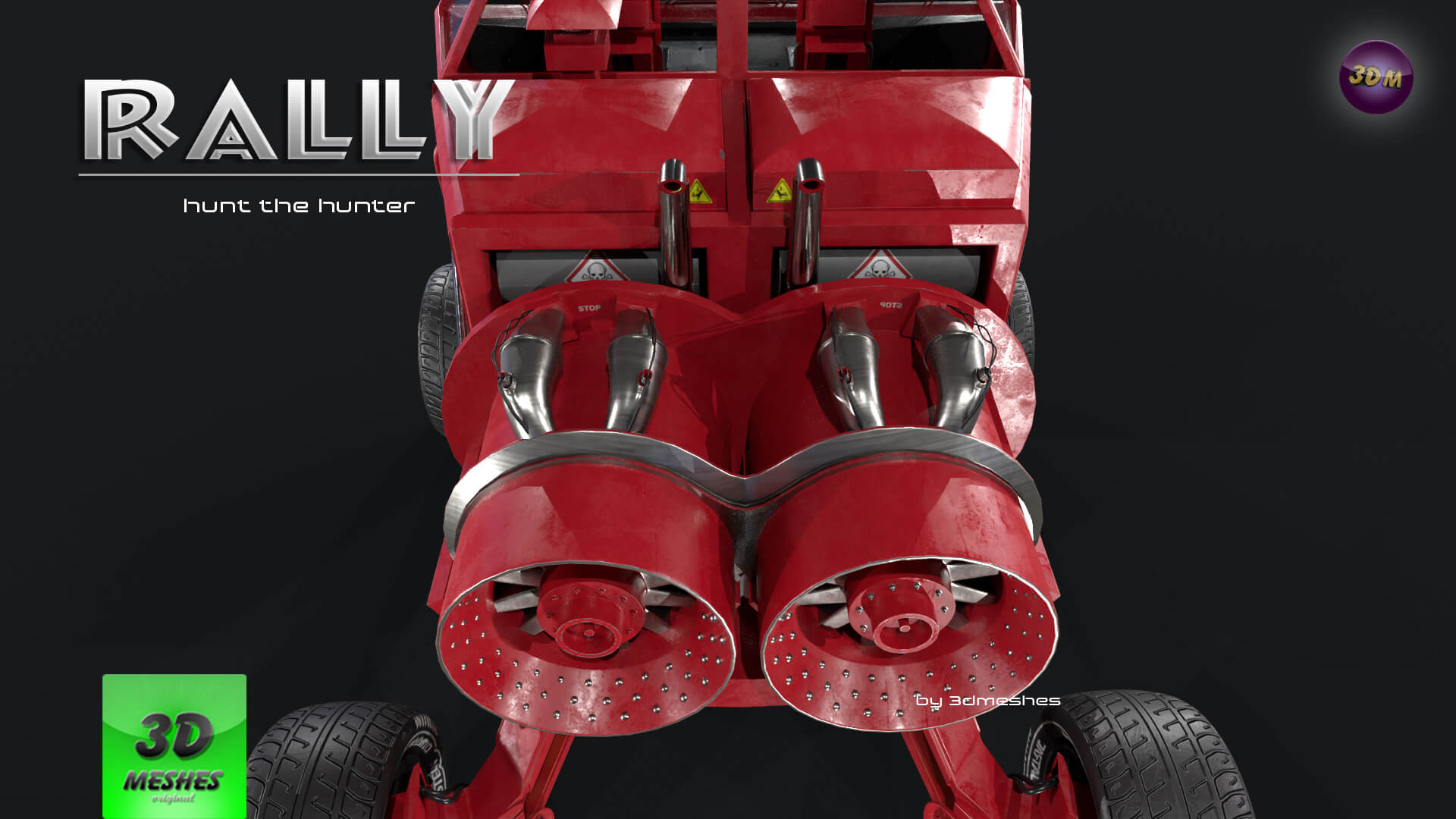 Rally - Earth Toad - PBR 3D Model by 3dmeshes