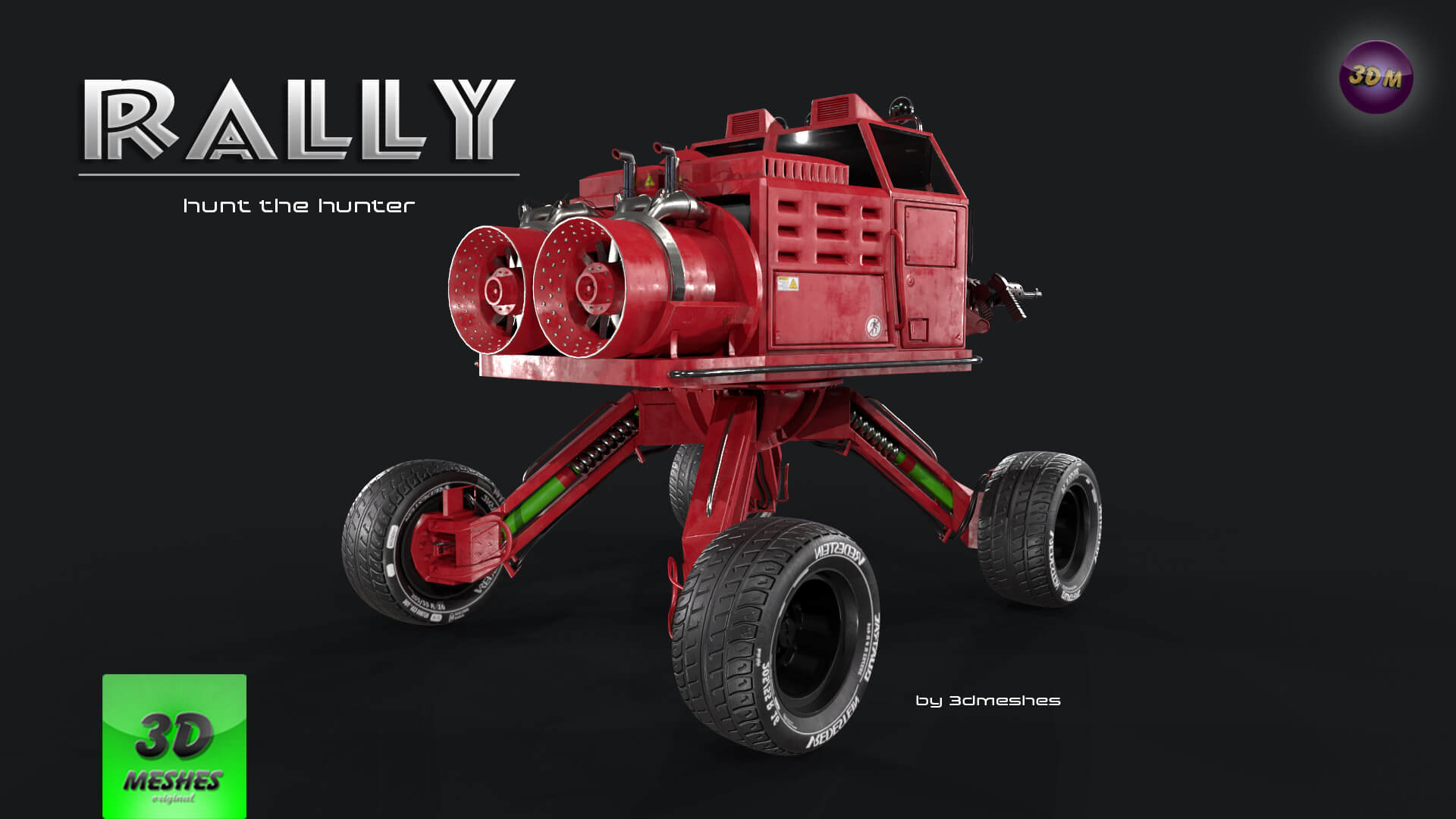 Rally - Earth Toad - PBR 3D Model by 3dmeshes