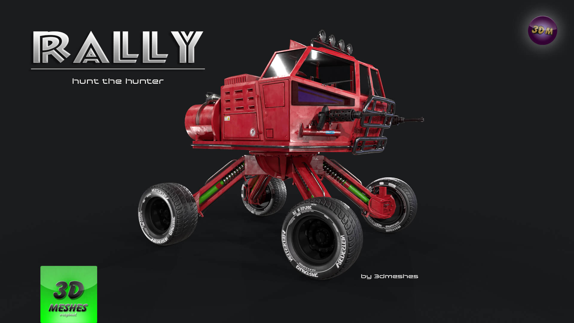 Rally - Earth Toad - PBR 3D Model by 3dmeshes