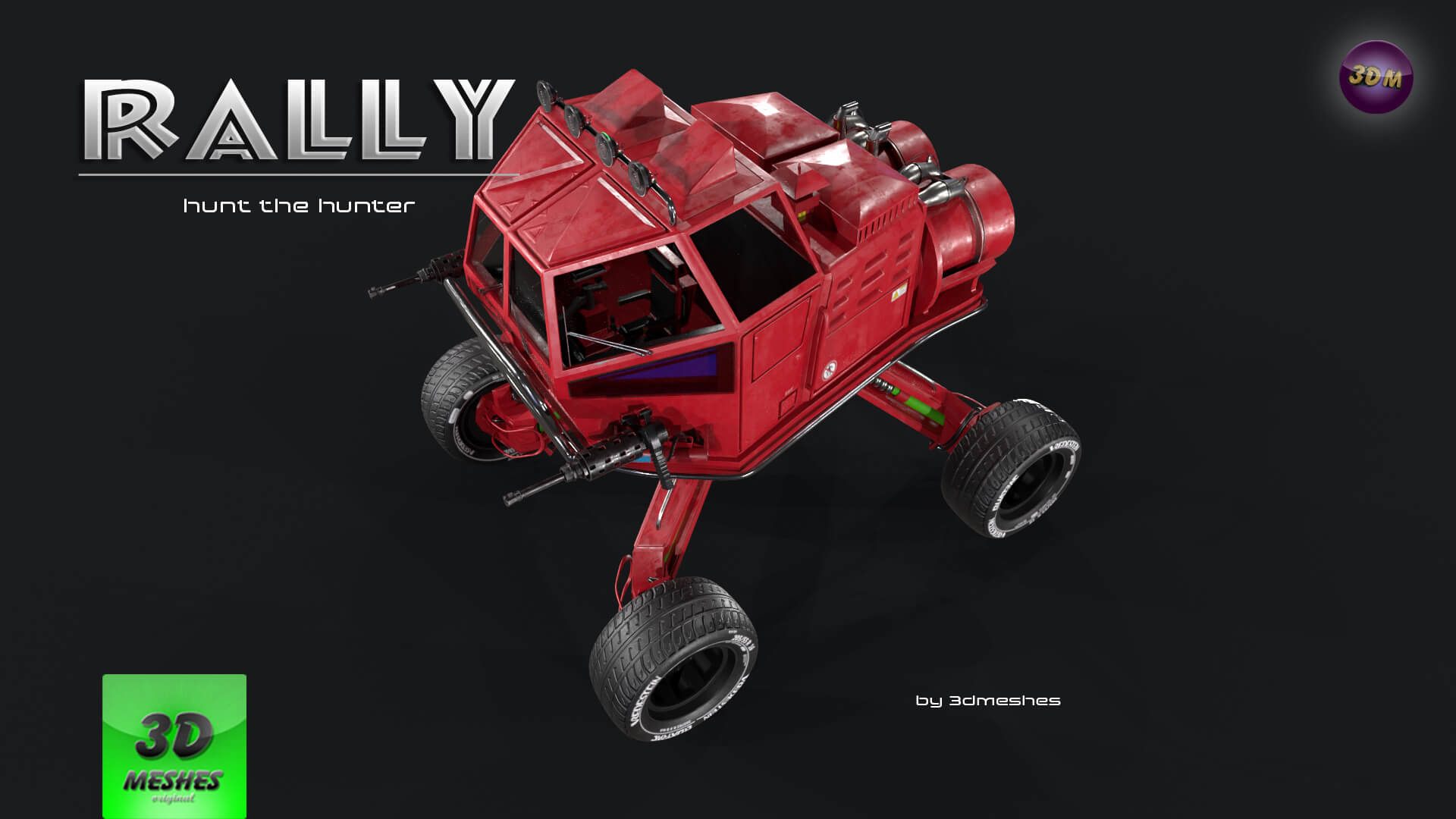 Rally - Earth Toad - PBR 3D Model by 3dmeshes