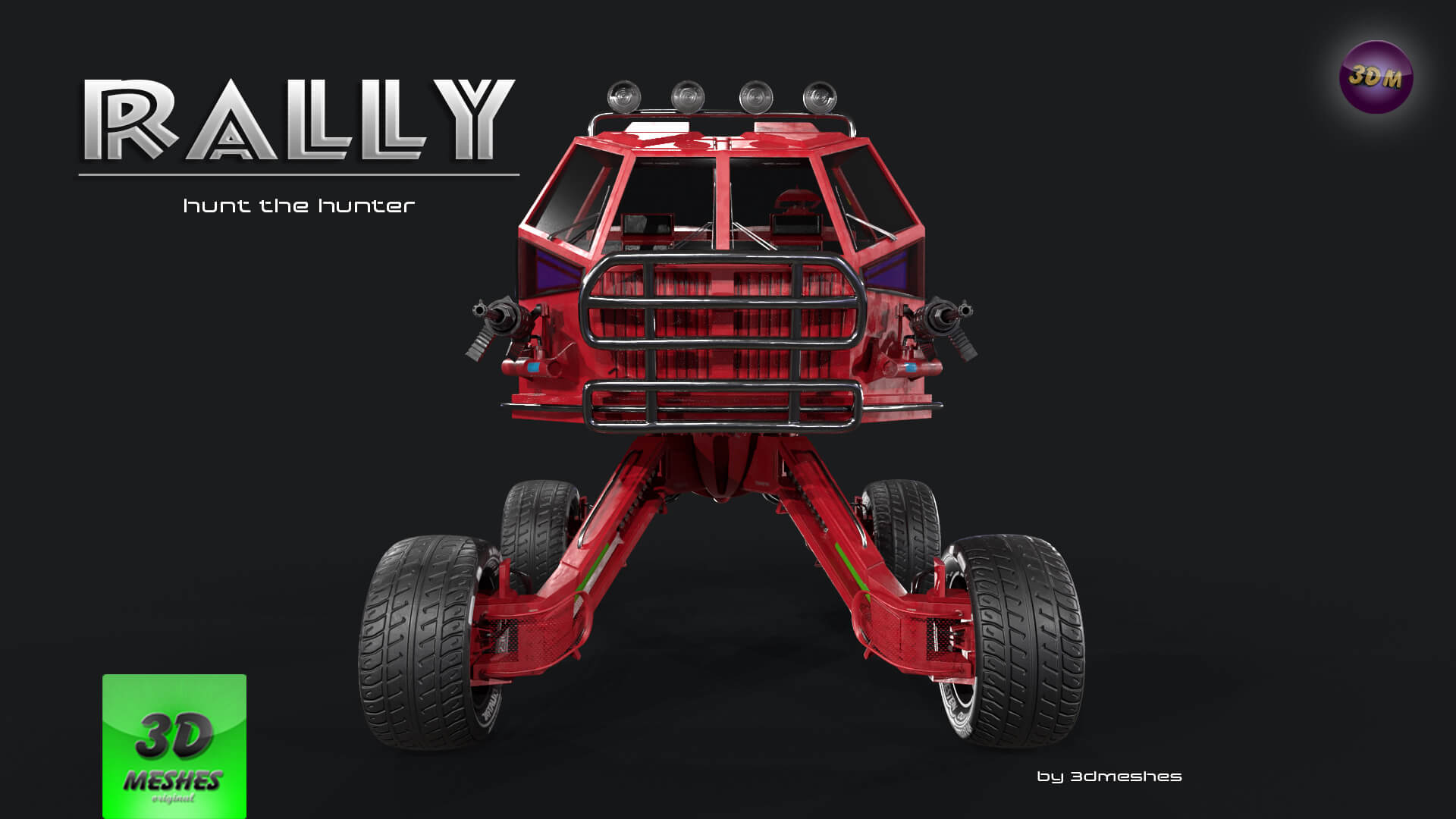 Rally - Earth Toad - PBR 3D Model by 3dmeshes