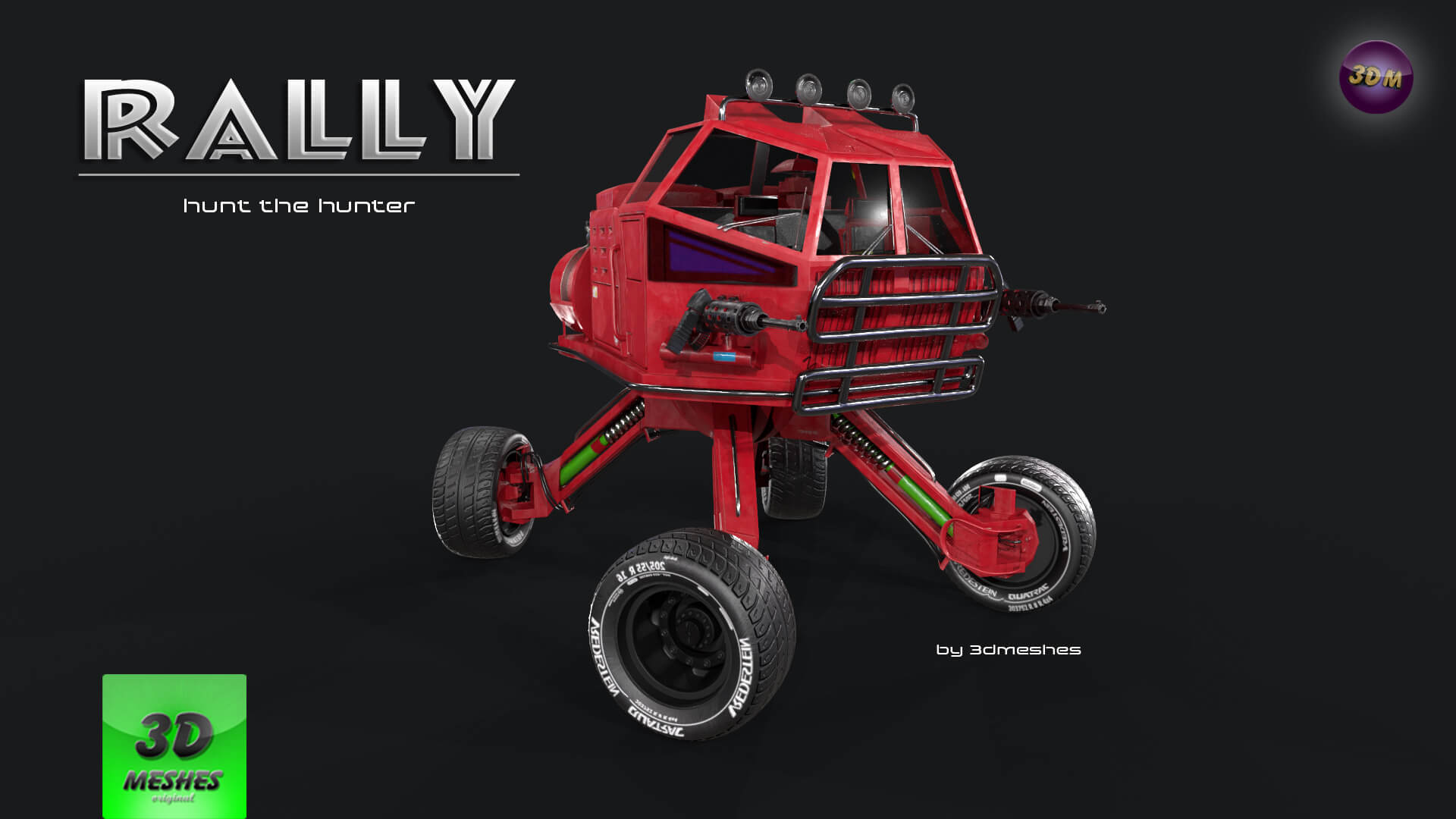 Rally - Earth Toad - PBR 3D Model by 3dmeshes