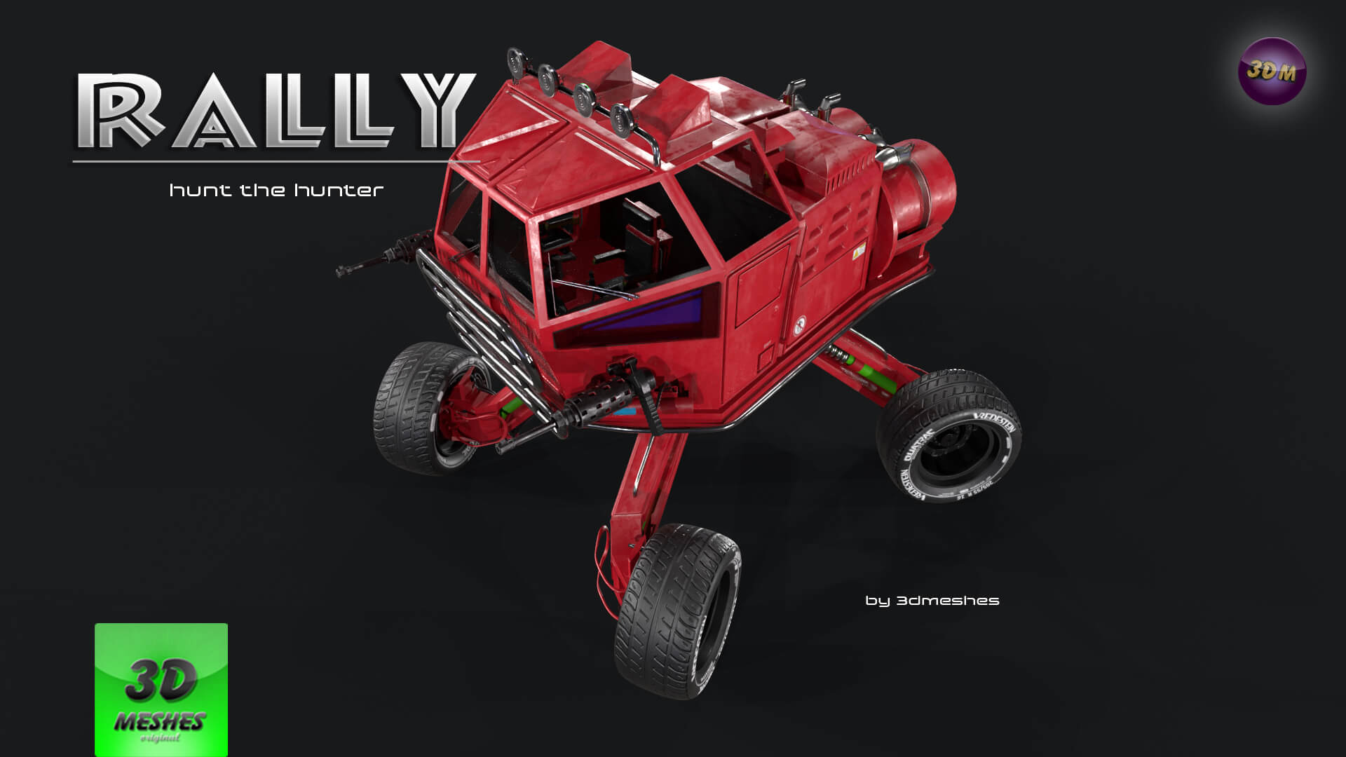 Rally - Earth Toad - PBR 3D Model by 3dmeshes