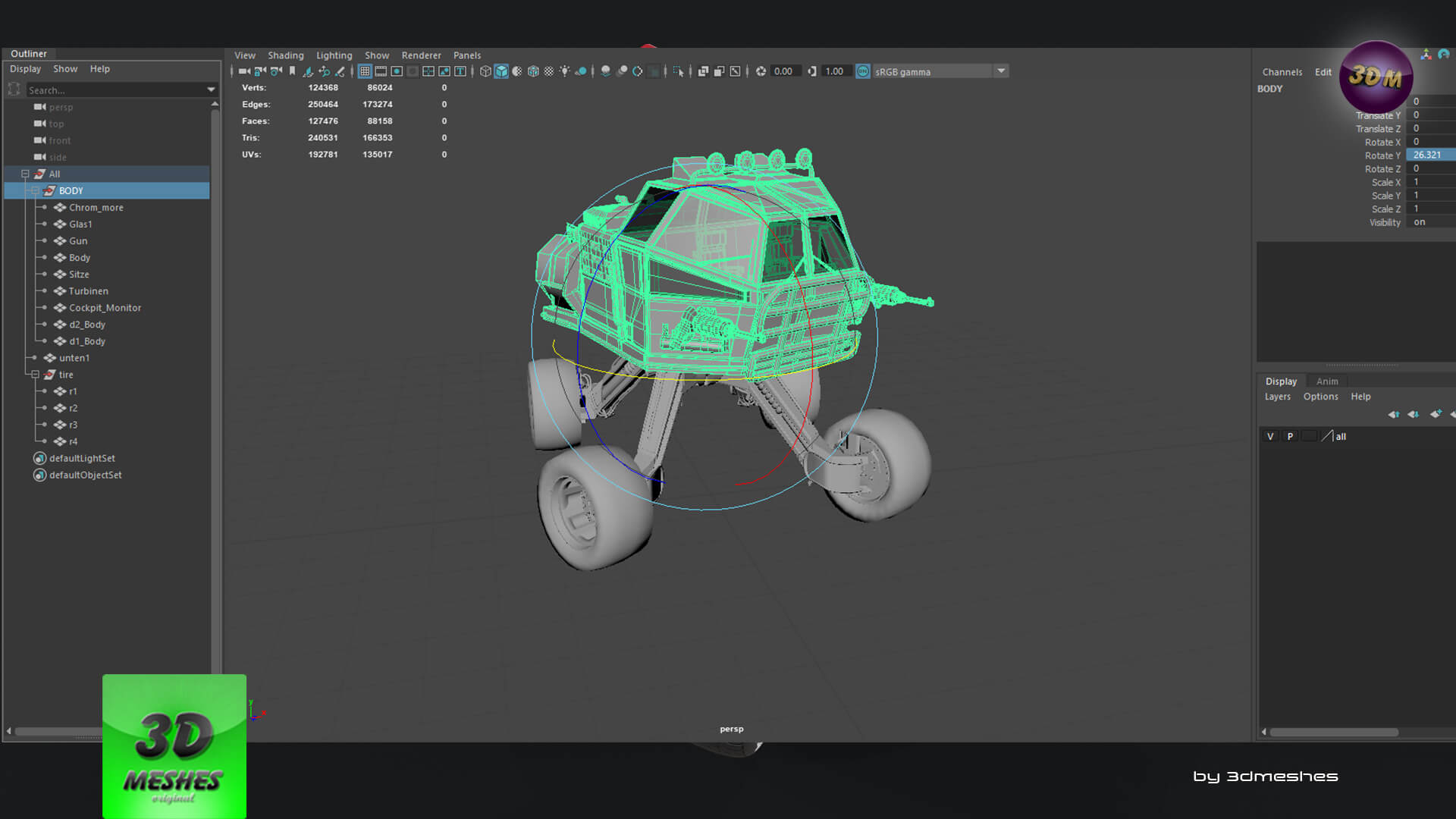 Rally - Earth Toad - PBR 3D Model by 3dmeshes