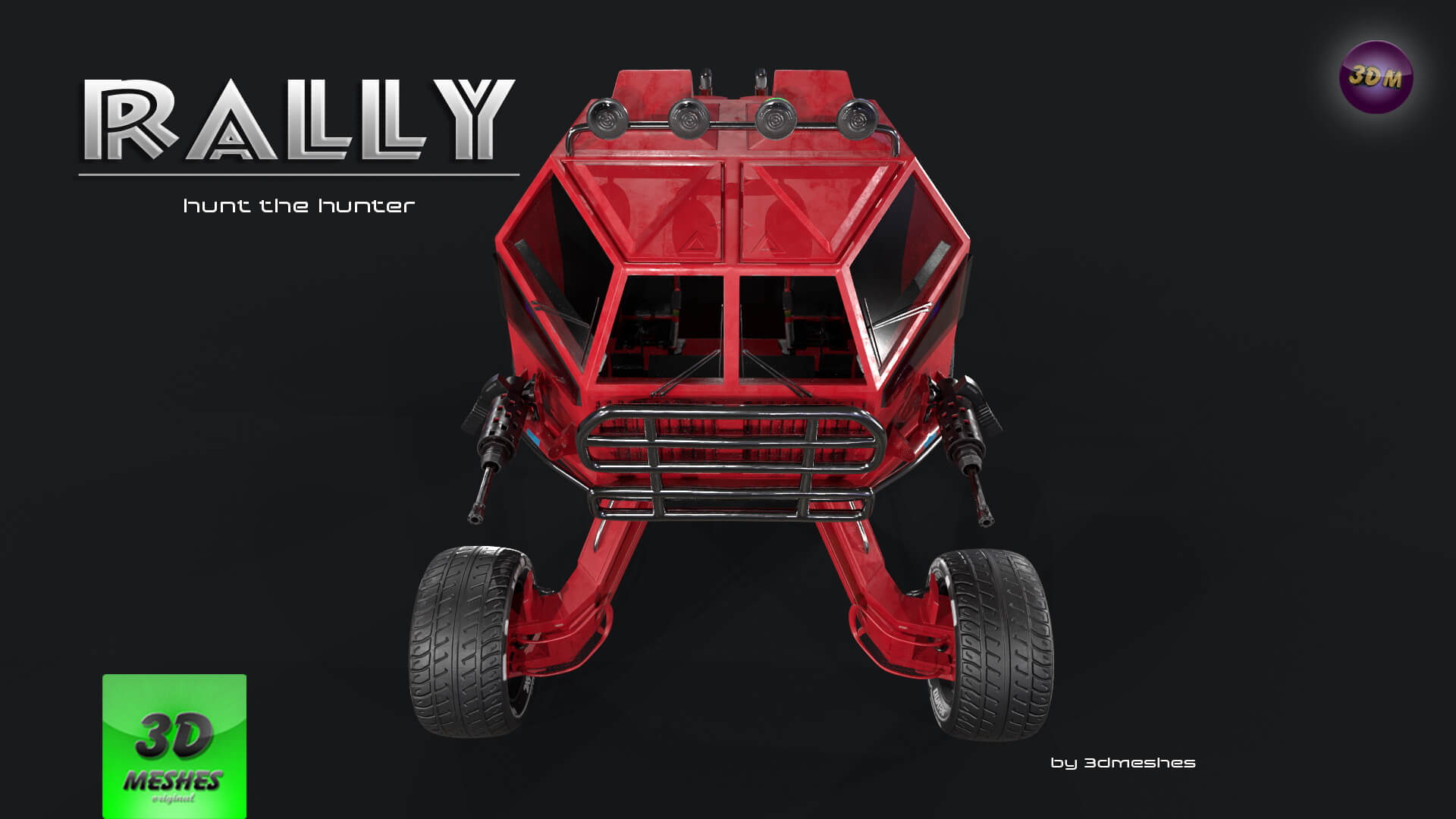 Rally - Earth Toad - PBR 3D Model by 3dmeshes