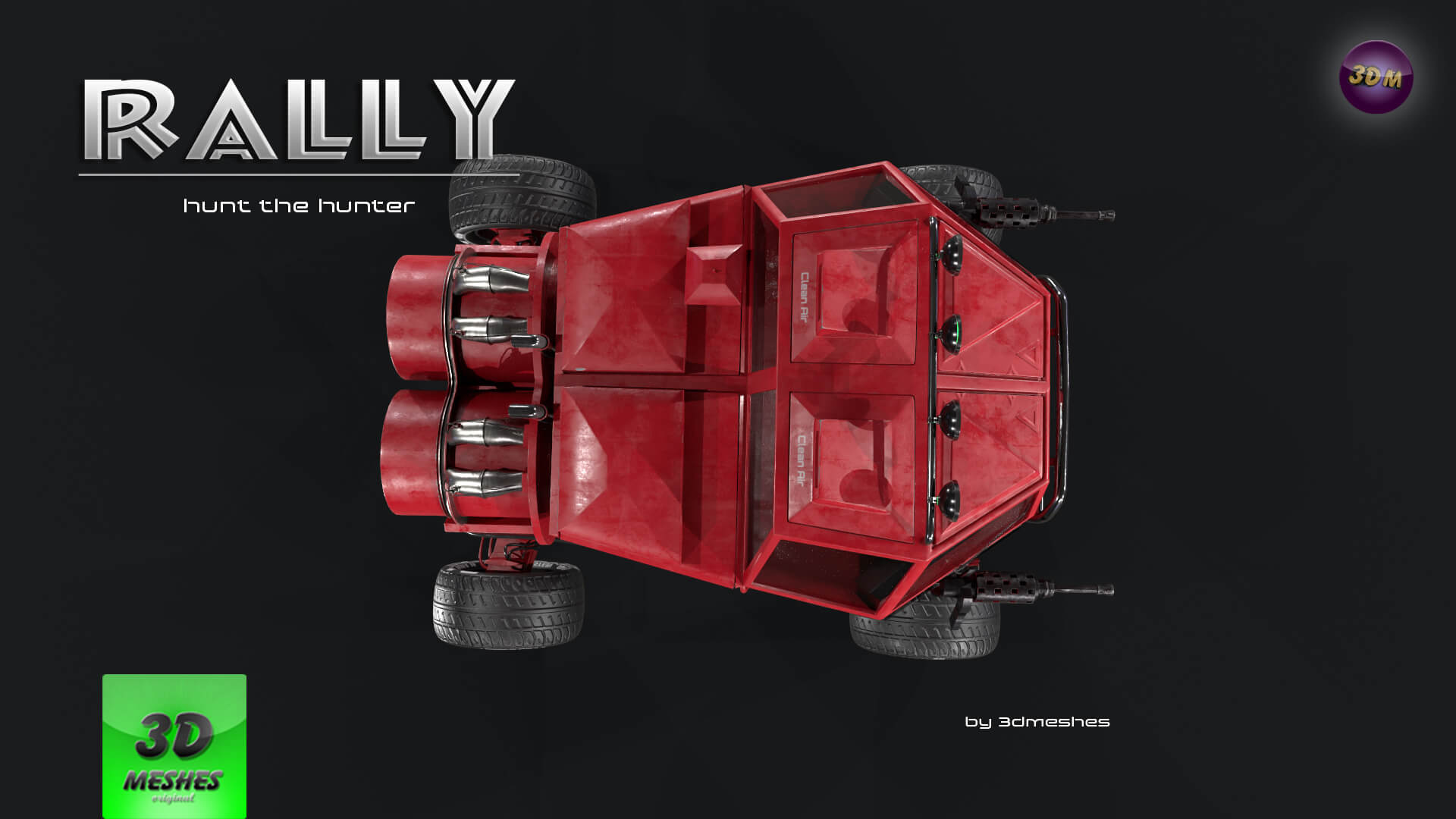 Rally - Earth Toad - PBR 3D Model by 3dmeshes