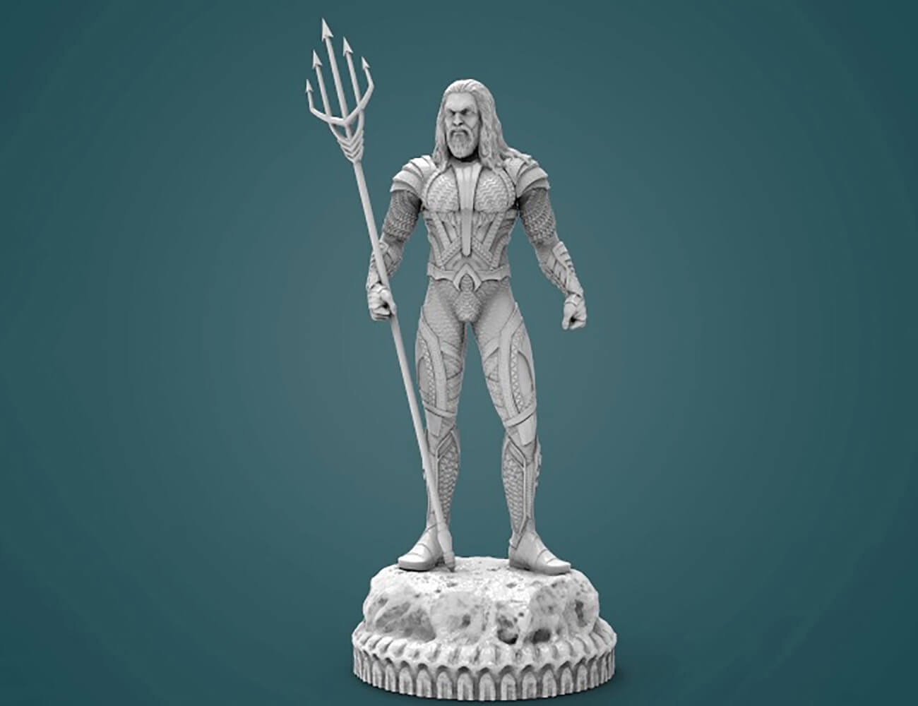 30 Set de figurines Aquaman·Fichier 3D pour Impression 3D·Cults