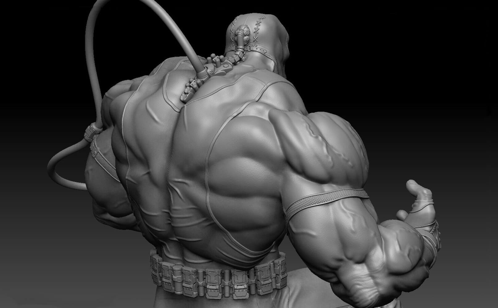 Bane Statues - 3D Model by 3DModelDesigner