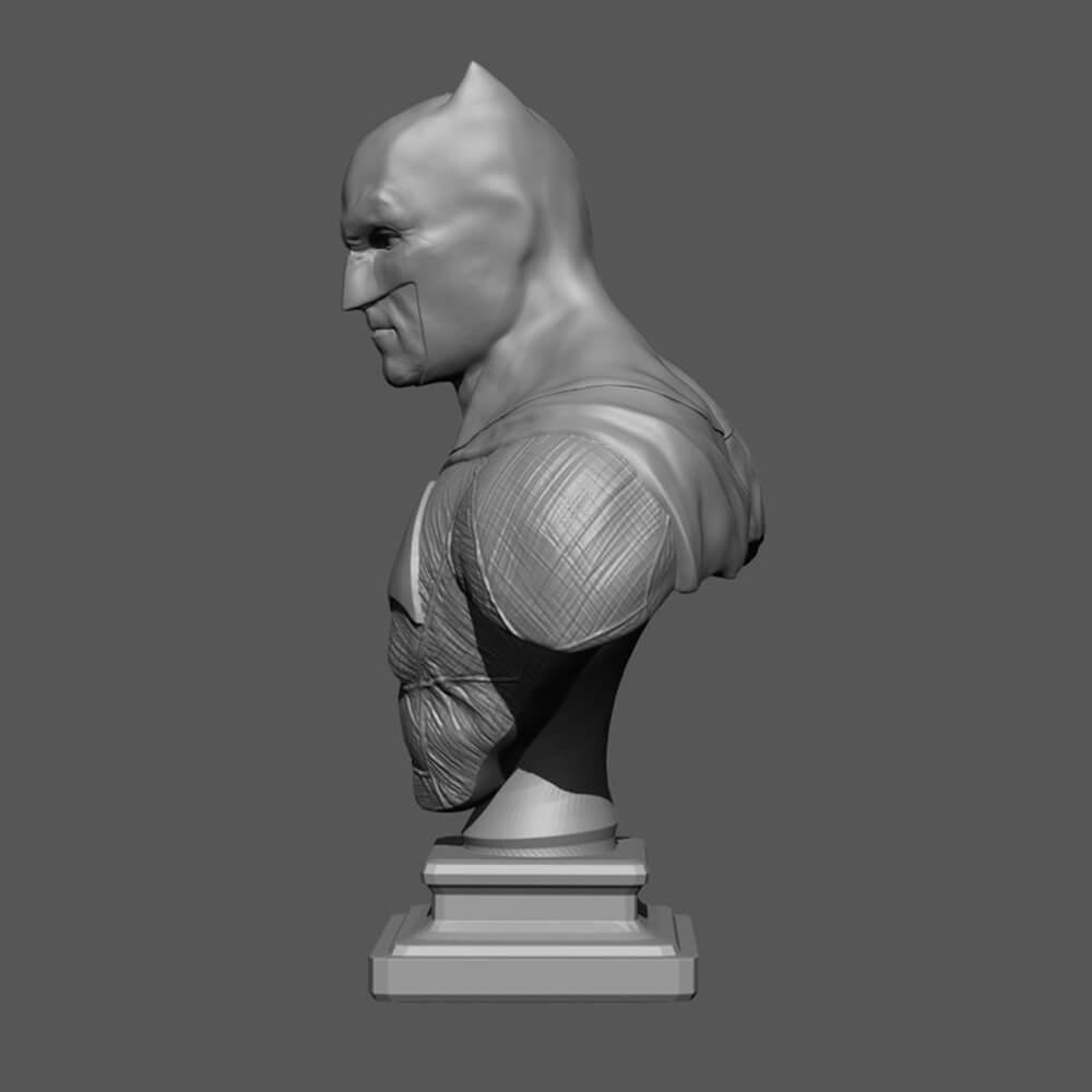 Batman Bust (Batman Bust) 3D Print Model by 3DModelDesigner
