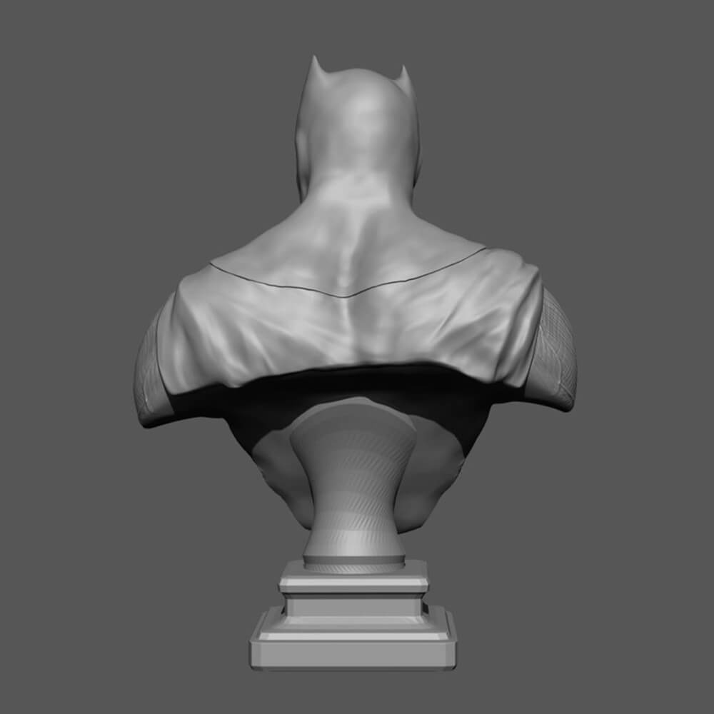 Batman Bust (Batman Bust) 3D Print Model by 3DModelDesigner