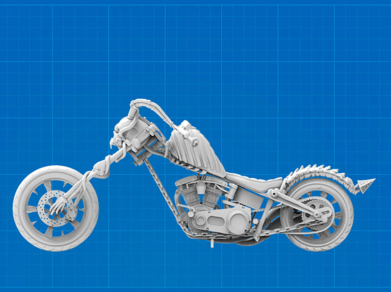 Bike Devil (Bike Devil) 3D Print Model by 3DModelDesigner