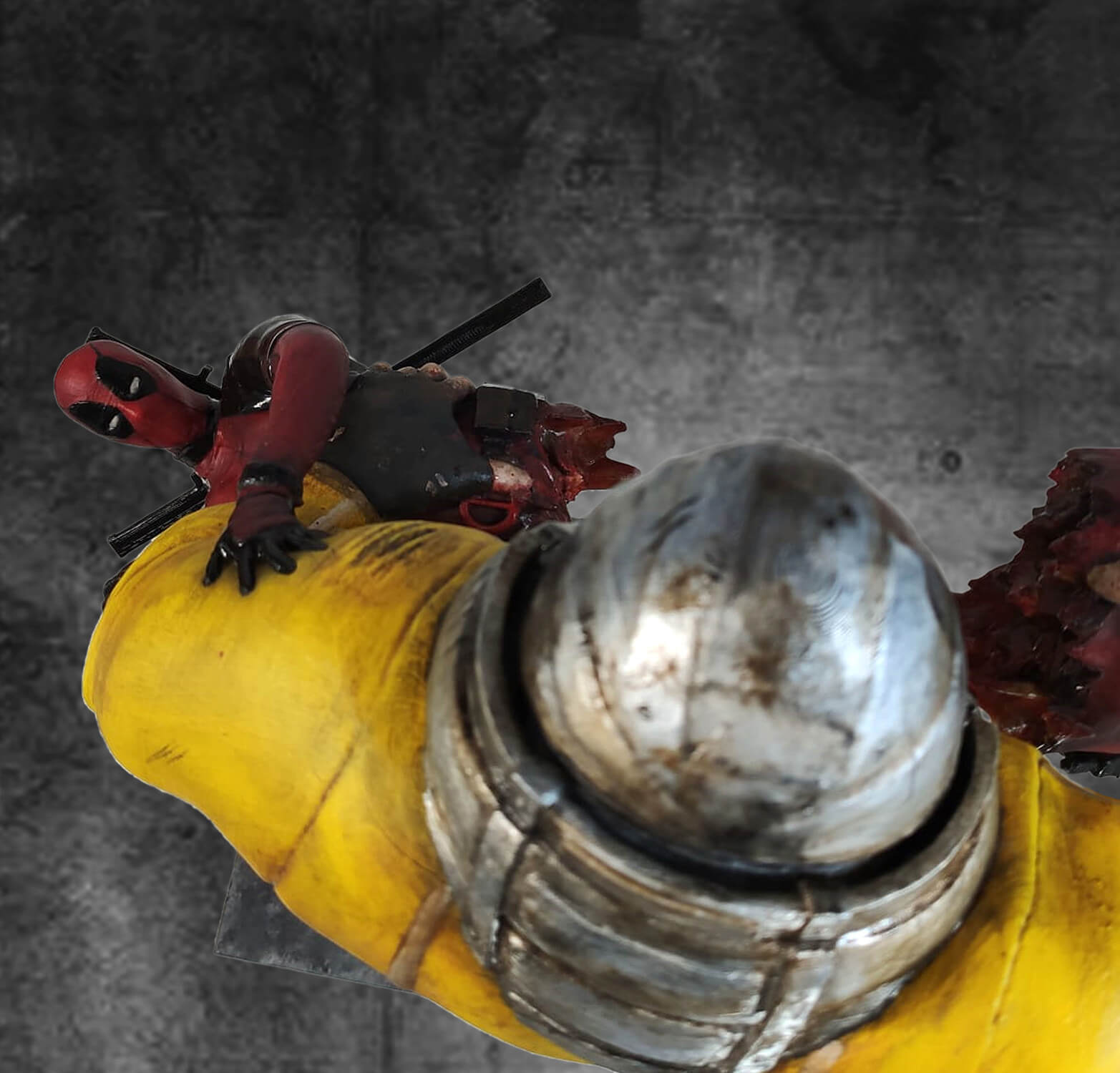 Deadpool Vs Juggernaut - 3D Model by 3DModelDesigner