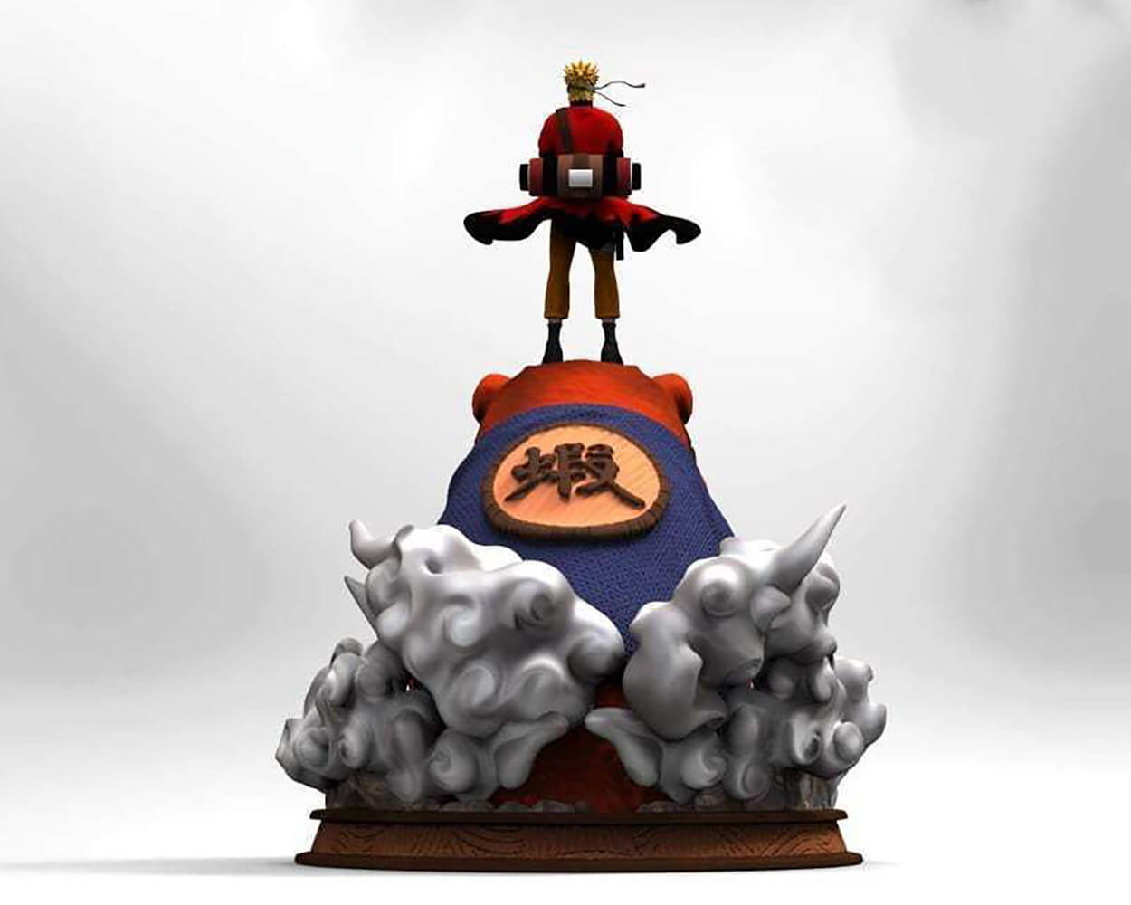 Naruto Gamakichi 3D Model by 3DModelDesigner