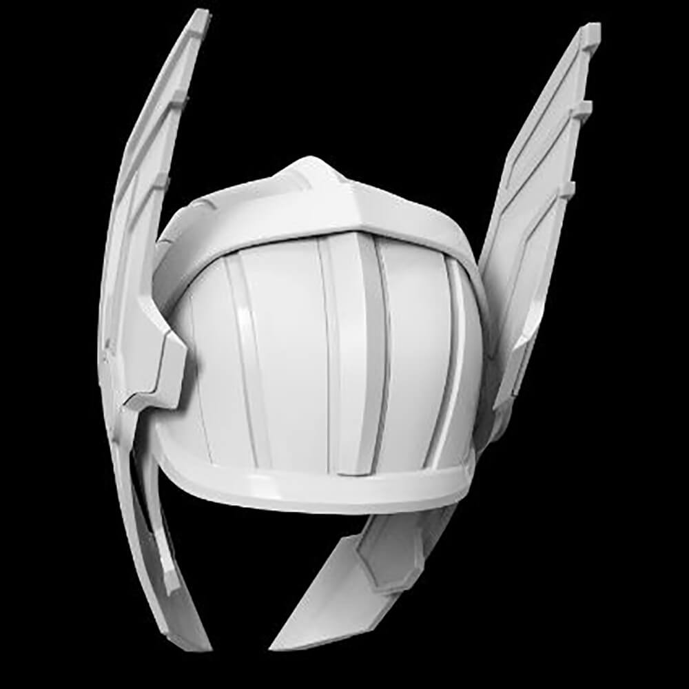 Thor Ragnarok Helmet 3D Print Model by 3DModelDesigner