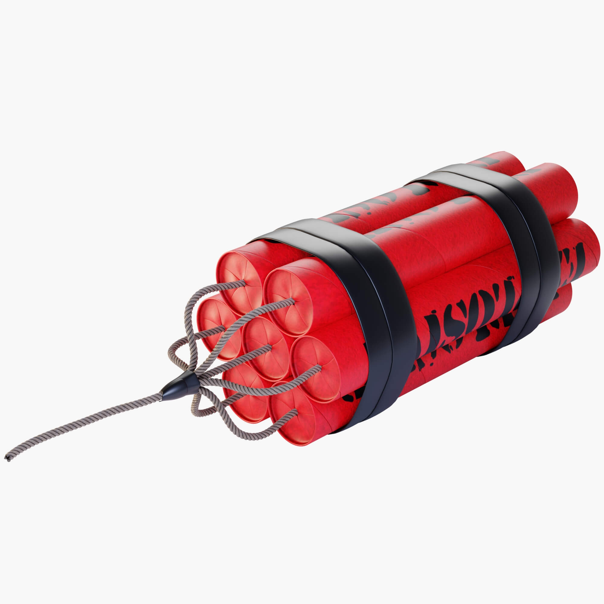 Dynamite Pack 3D Model by 3DModelingCorp