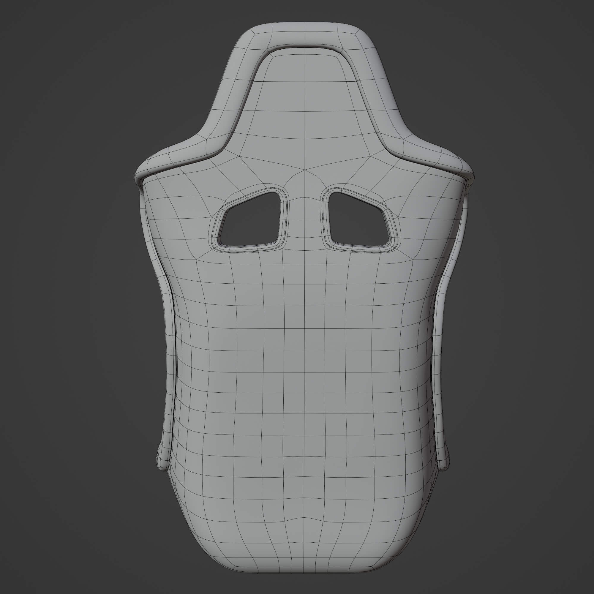 Racing Car Seat - 3D Model by 3DModelingCorp