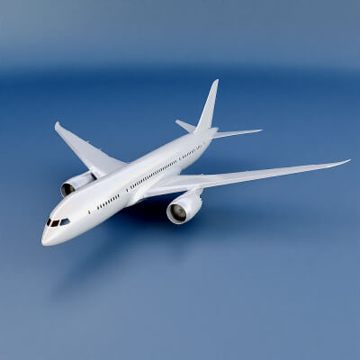 Boeing 787-8 Dreamliner CAD 3Dmodel