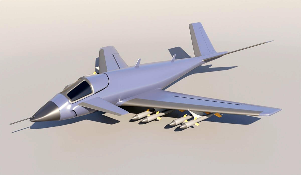 Generic Jet Free Generic Military Jet - Free 3D Model by 3dmodelsbyme