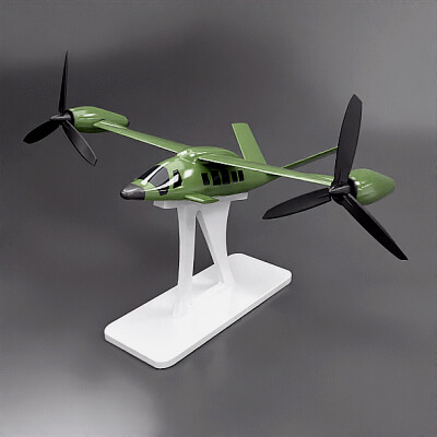 3D Printable VTOL Aircraft Concept