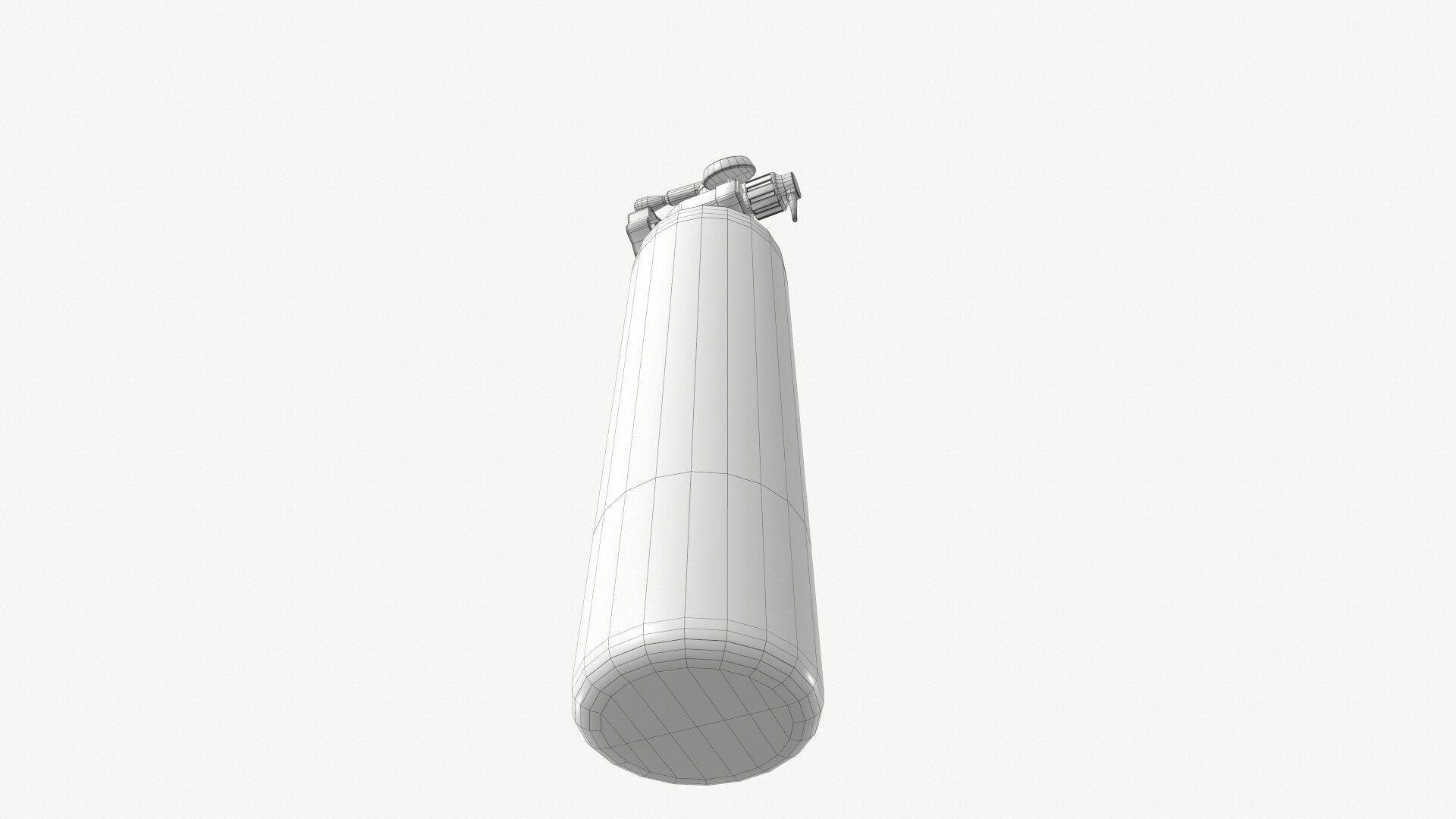 Blue Oxygen Tank - 3D Model by 3DMolier_Nk
