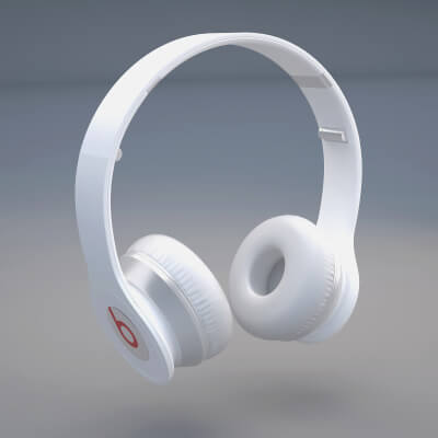 Beats by Dre Solo Headphones - 3D Model by 3dmonk