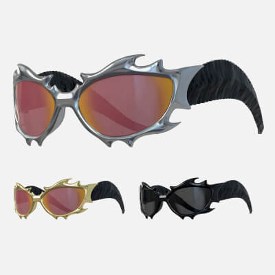 Gentle Monster x TEKKEN 8 サングラス GENTLE MONSTER & TEKKEN's