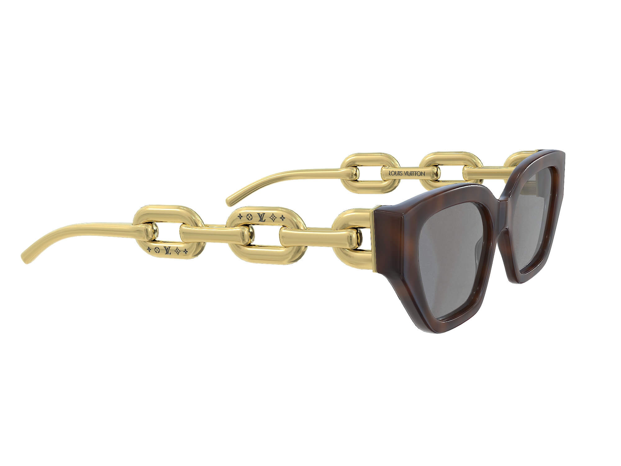 Louis Vuitton Edge Sunglasses 3D Model by 3dmonk