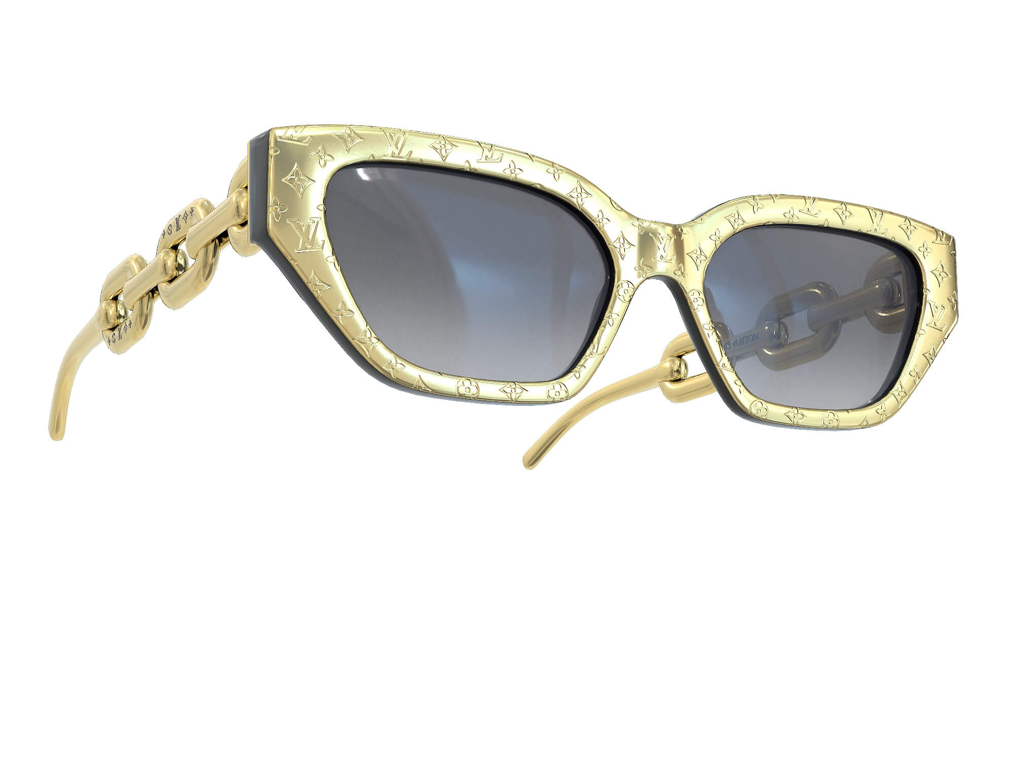 Louis Vuitton Edge Sunglasses 3D Model by 3dmonk