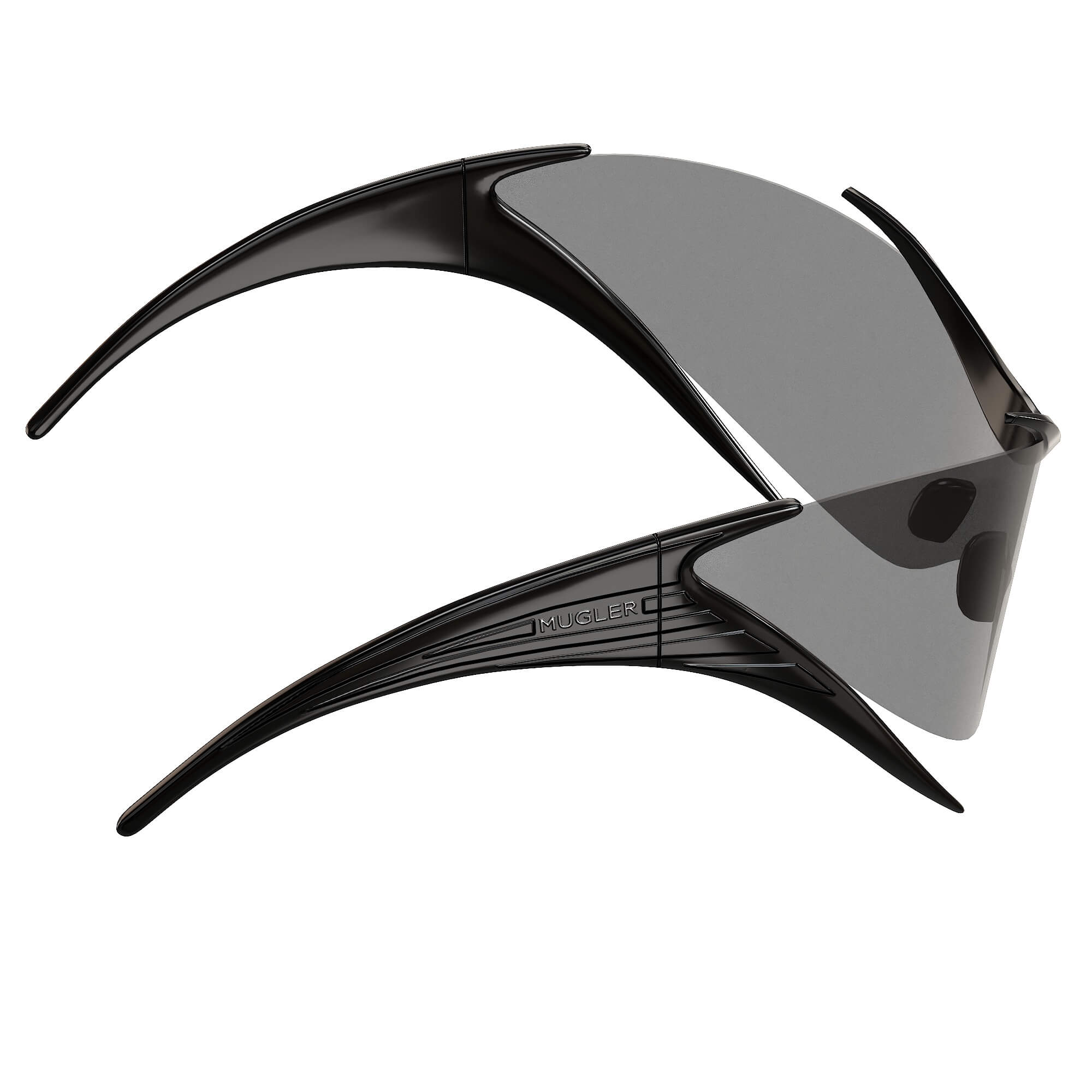 Mugler X Gentle Monster Sunglasses - 3D Model by 3dmonk