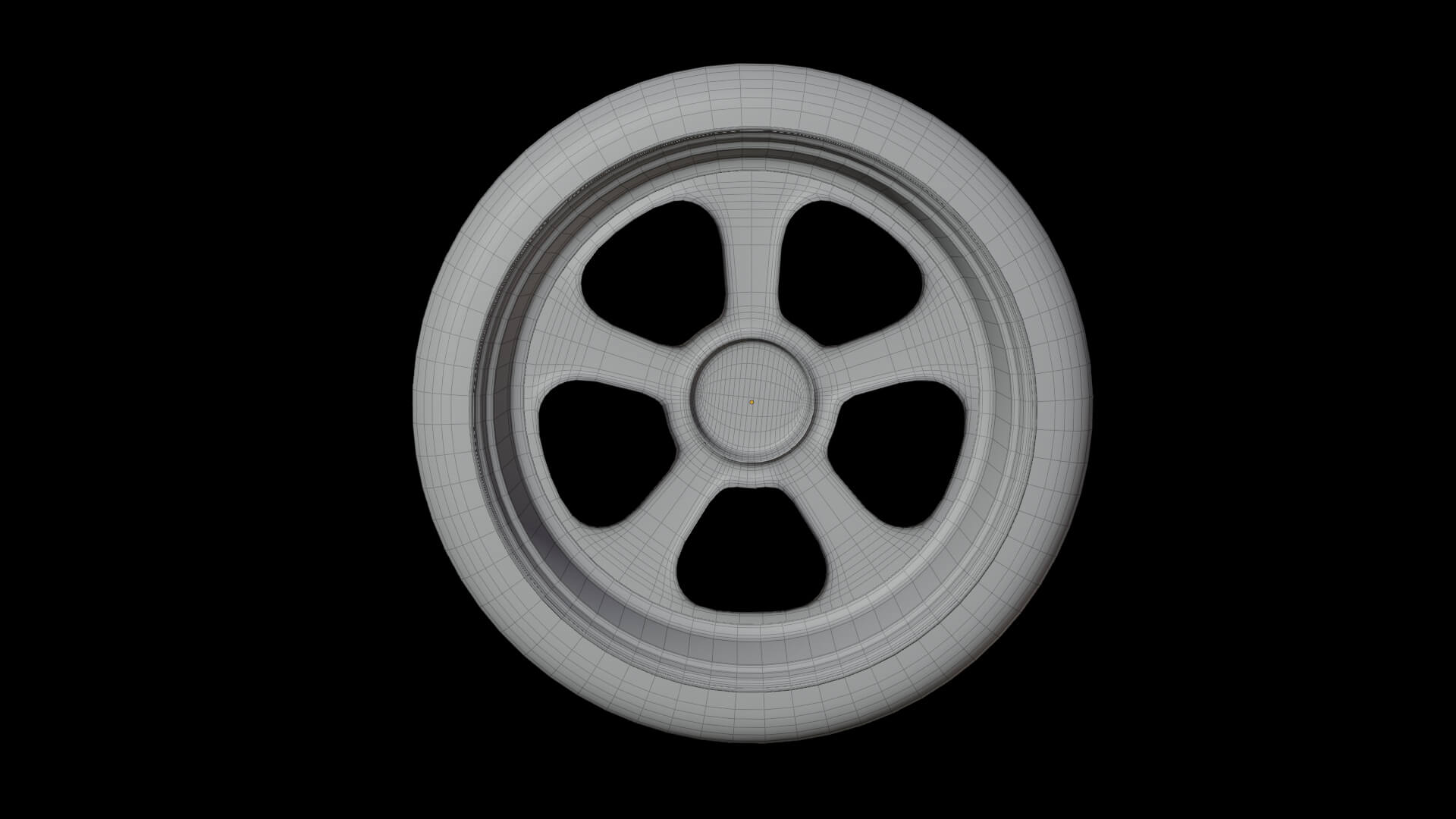 High-Detail Racing Car Wheel for Games and Rendering 3D Model by ...
