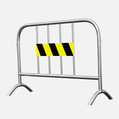 Metal Road Barrier - Traffic Props