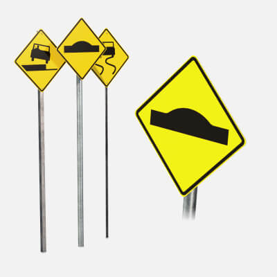 Road Signs - Road Conditions Warning