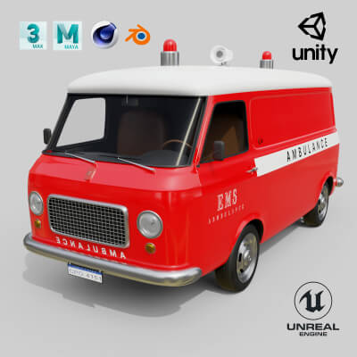 Vintage Ambulance Van