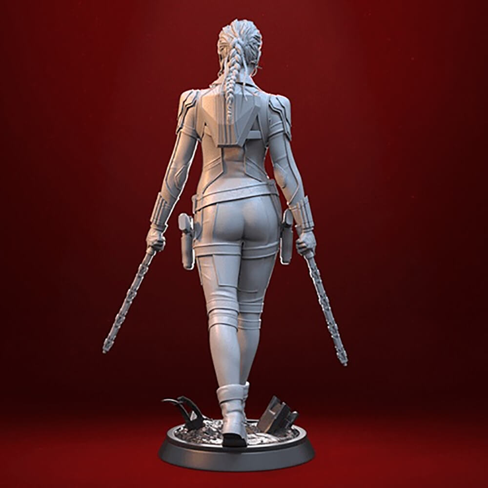 Black Widow (Black Widow) - 3D Print Model by 3DPrintingDesigner