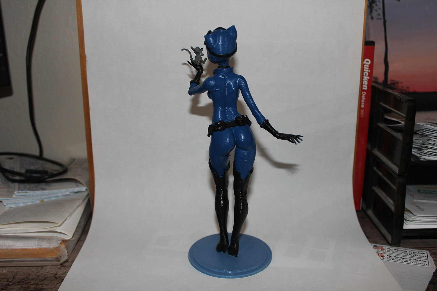 Catwoman (Catwoman) - 3D Model by 3DPrintingDesigner