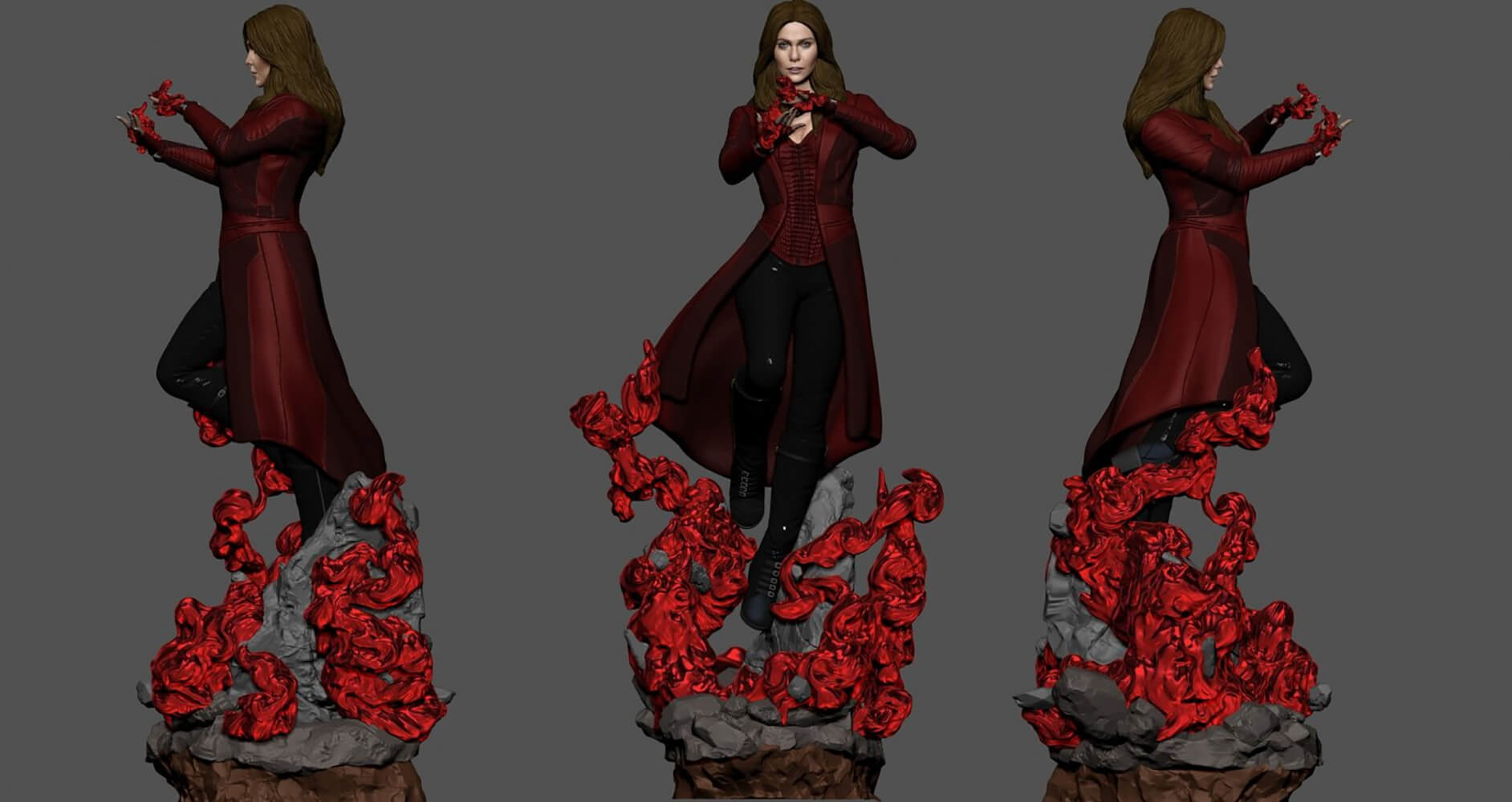 Scarlet 3d. Scarlet witch 3d model. scarlet witch 3d. witch 3d model. witch03m.