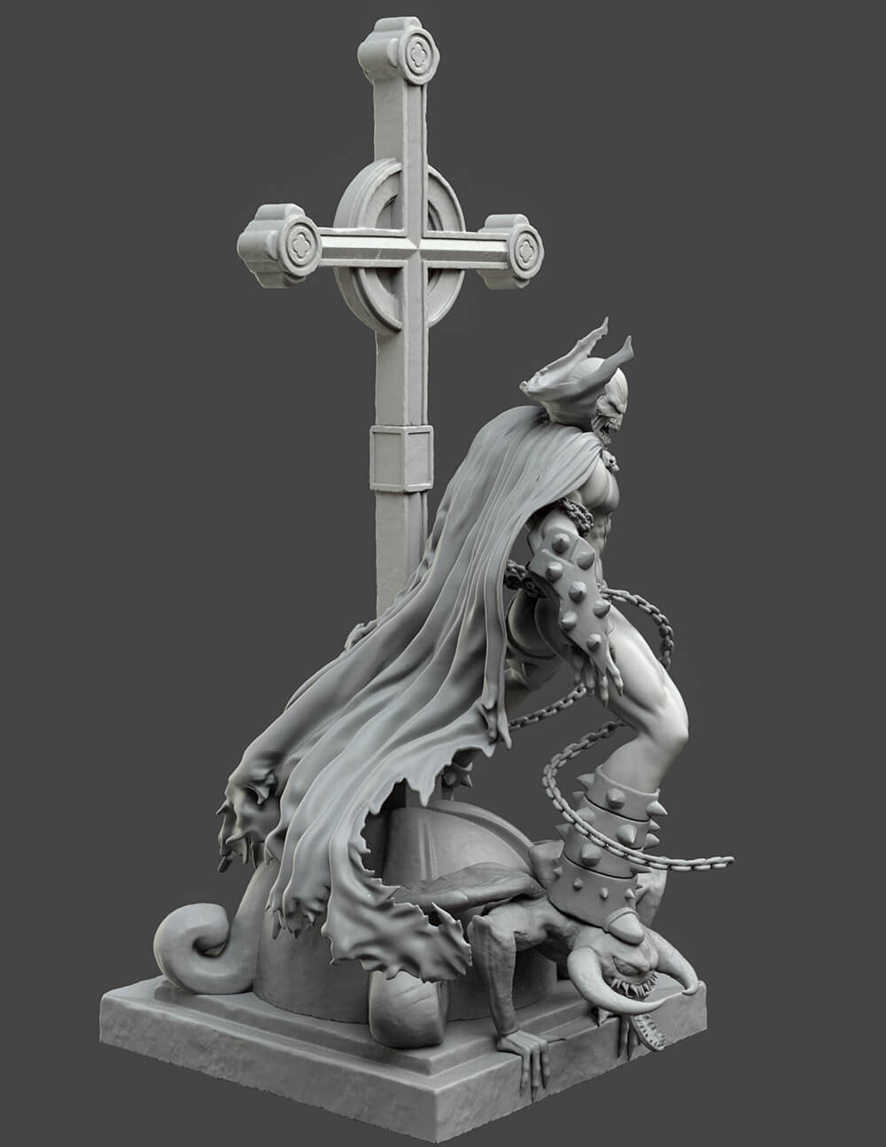 Spawn Figure - 3D Print Model by 3DPrintingDesigner