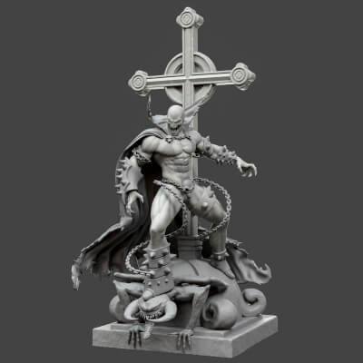Spawn Figure - 3D Print Model by 3DPrintingDesigner