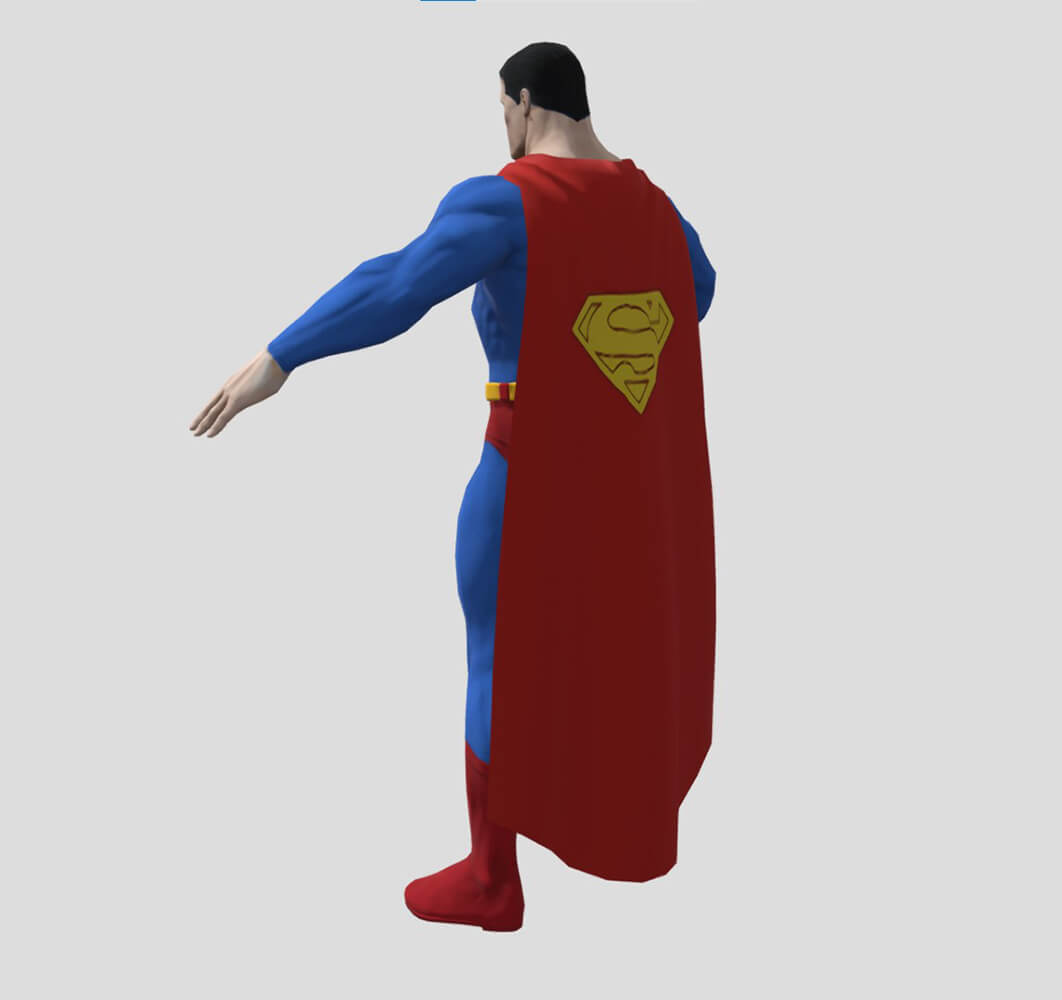 Superman Statues 3D Model by 3DPrintingDesigner