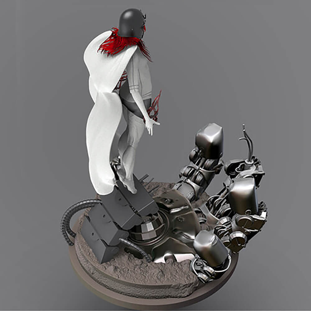 Wanda - Scarlet Witch 3D Print Model by 3DPrintingDesigner