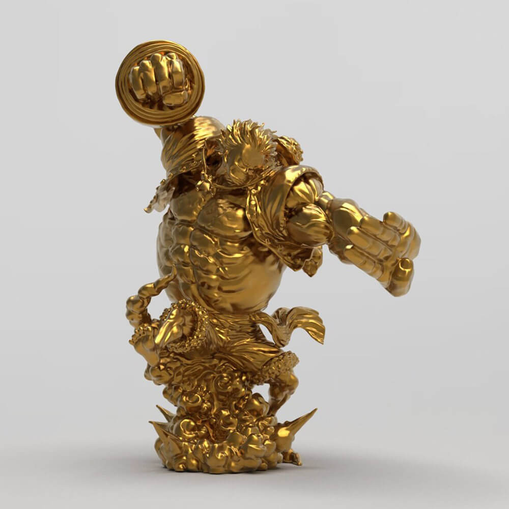 Luffy Gear 4 King Kong Gun - 3D Model by 3dprintmodel91