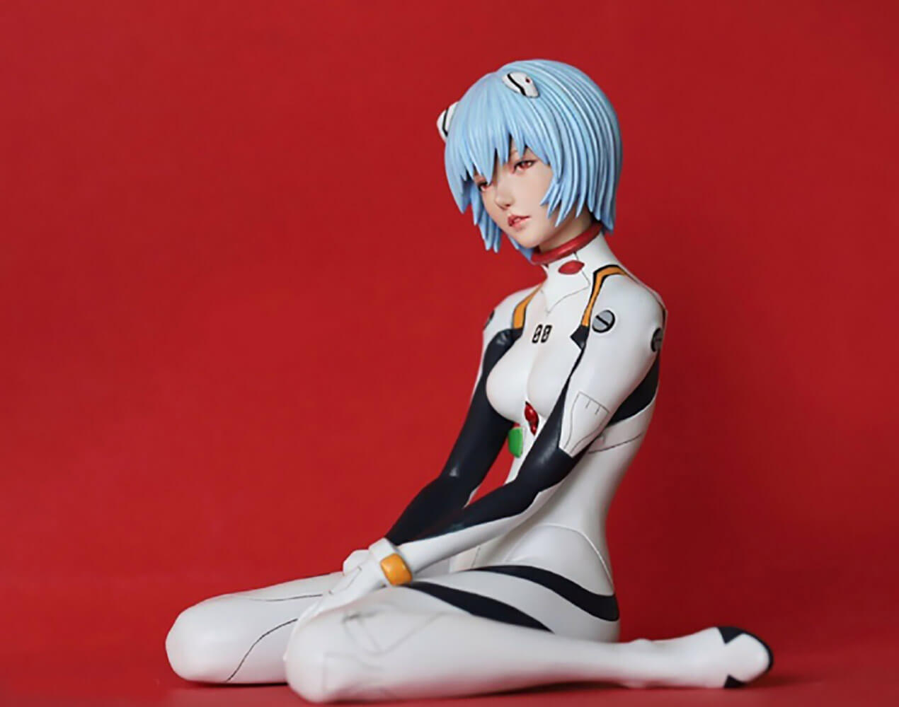 FIGURINE UNIFORME AYANAMI Rei Version Film Rah Evangelion De Medicom