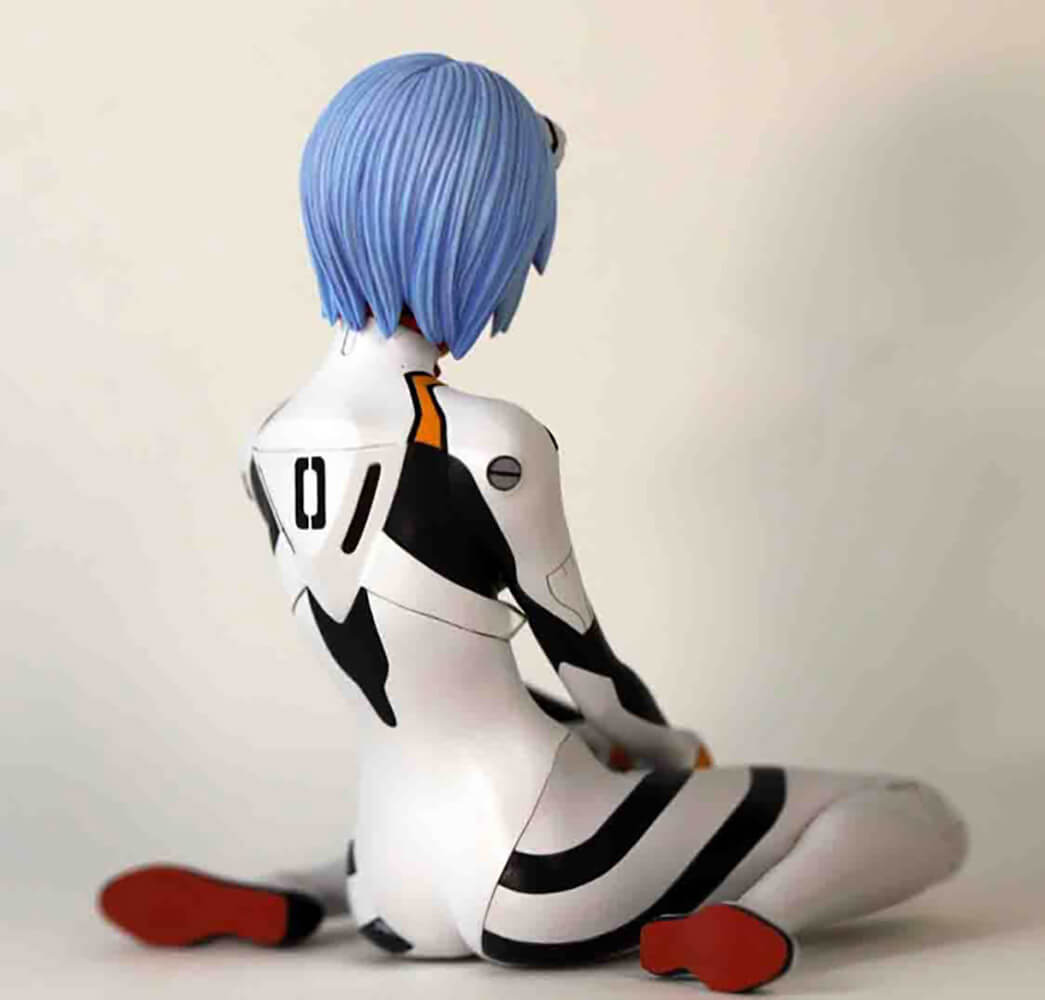 Rei Inumnami Rei Ayanami Figure - 3D Model by 3dprintmodel91