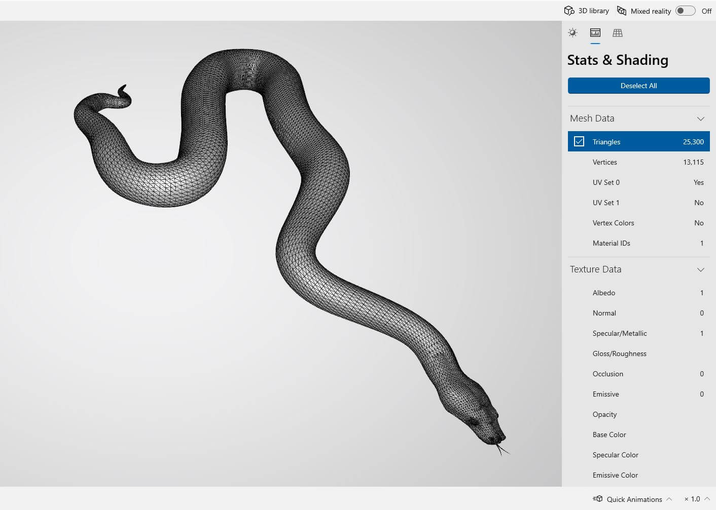Python Snake - 3D Model by 3dprintmodelSG