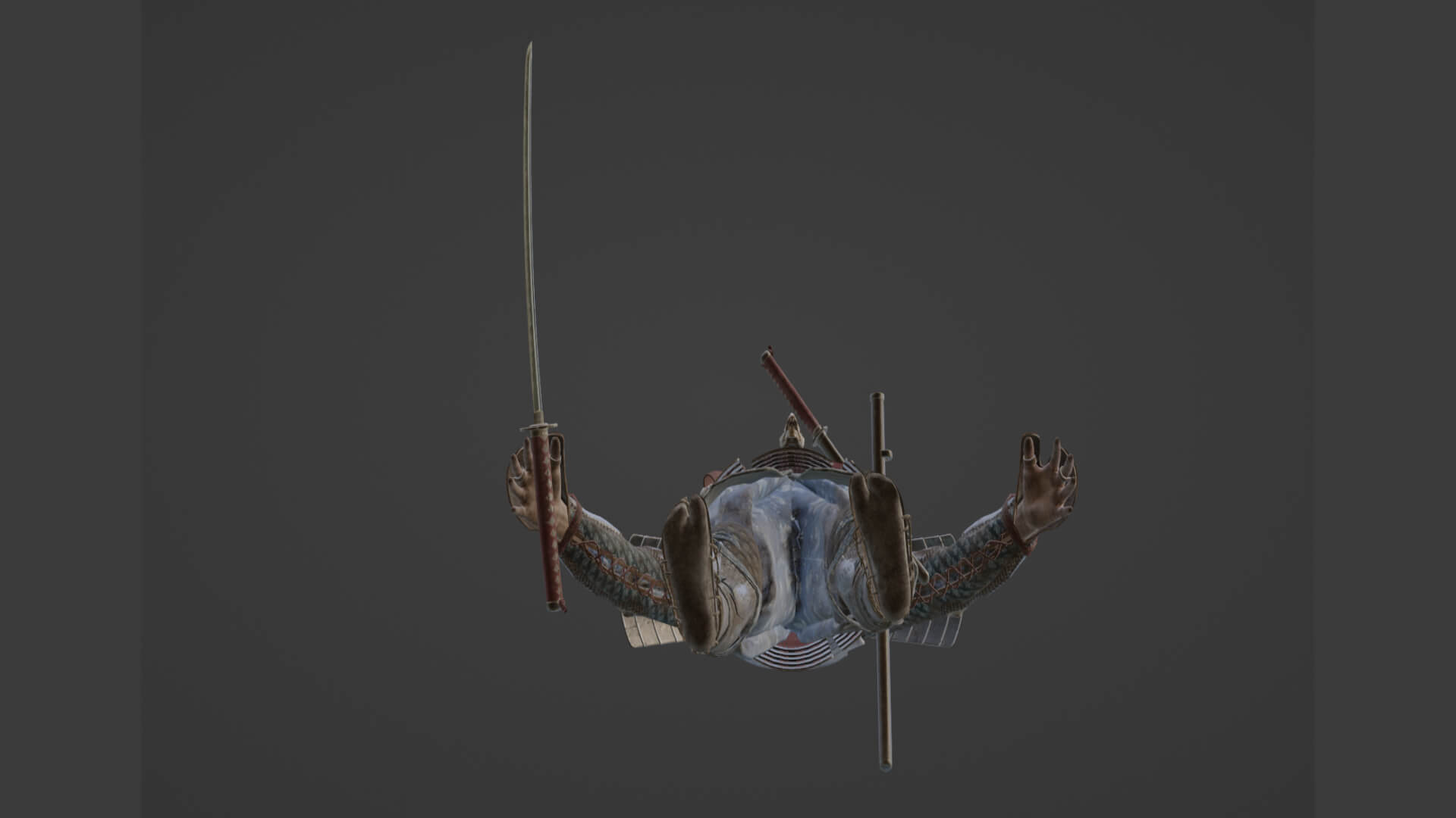 Japanese Samurai - 3D Model by 3DPusher