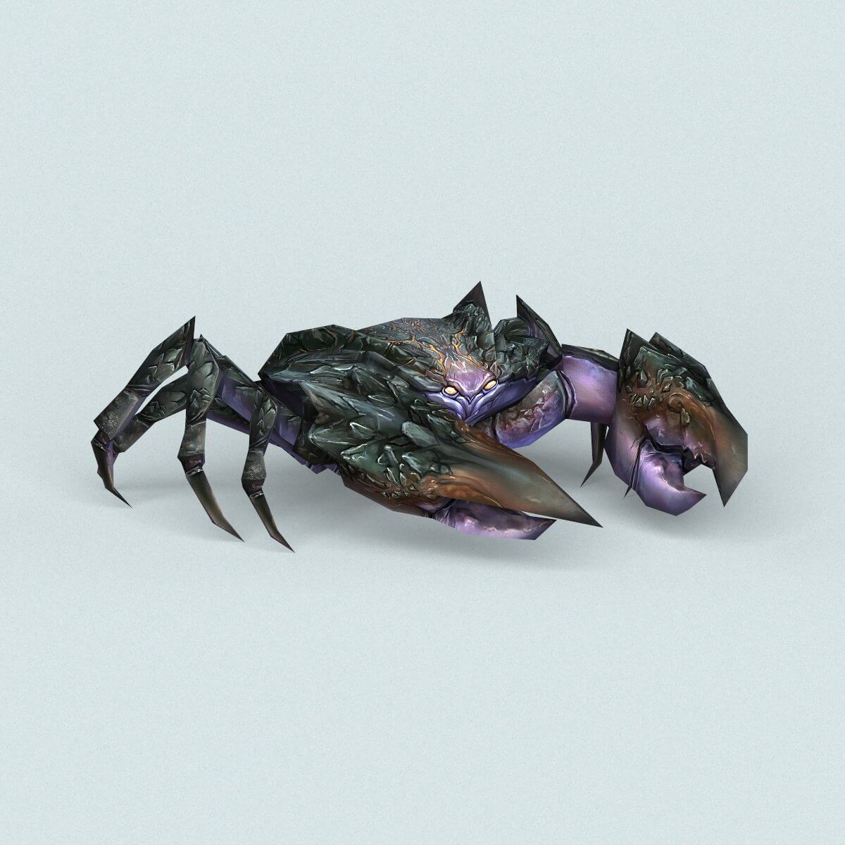 Fantasy Monster Crab 3D Model by 3dseller