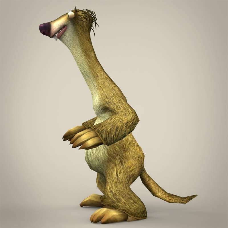 Sid from Ice Age 3D Model by 3dseller