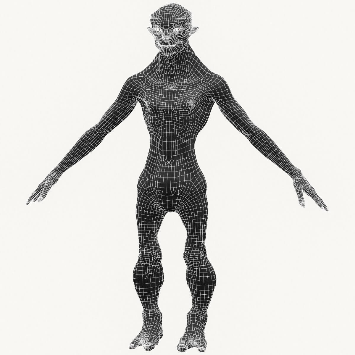Alien 02 - 3D Model by 3dseller